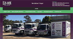 Desktop Screenshot of ezibin.com.au